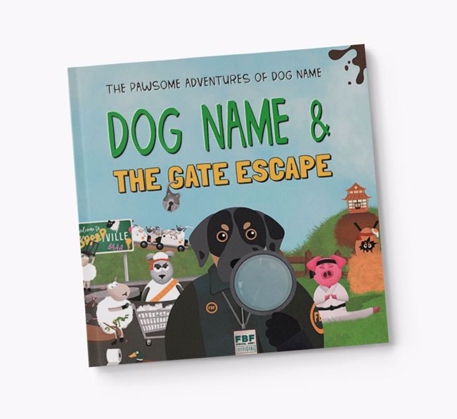 Personalised Adventure Book: Your Dog & The Gate Escape